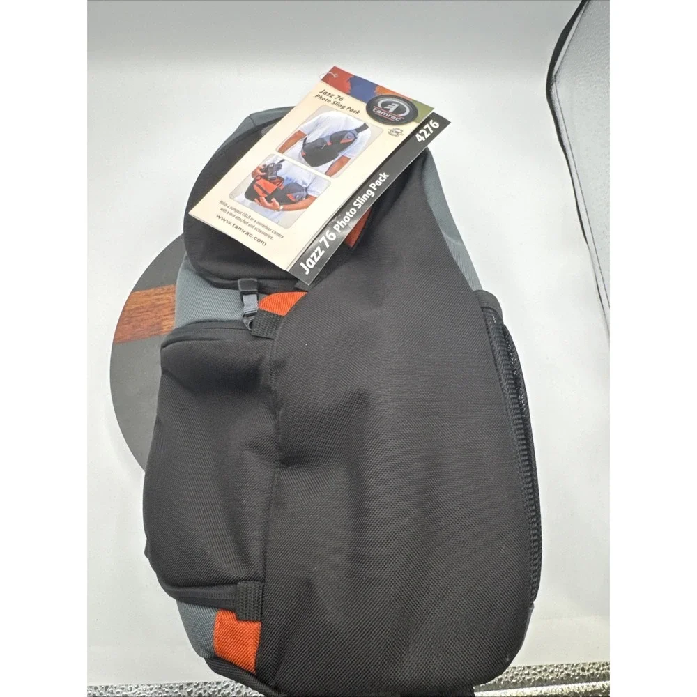 Tamrac 4276 Jazz 76 Photo Sling Pack Black/Multi Easy Access DSLR Camera Storage